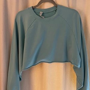 DOUBLE TAKE PULLOVER - BLUE QUARTZ